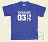 Kids T-Shirt - Name, Monat und Jahr Kids T-Shirt - Name, Monat und Jahr