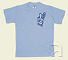 Kids T-Shirt - Name und Jahr im Victory-Zeichen