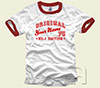 Slim Contrast Tee - Name und Jahr im College-Style