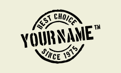 T-Shirt - Name als Marken Branding