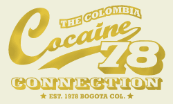 Longsleeve - Cocaine 78 Connection - gold