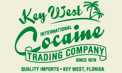 T-Shirt - Key West Cocaine Trading Company - green Ed.